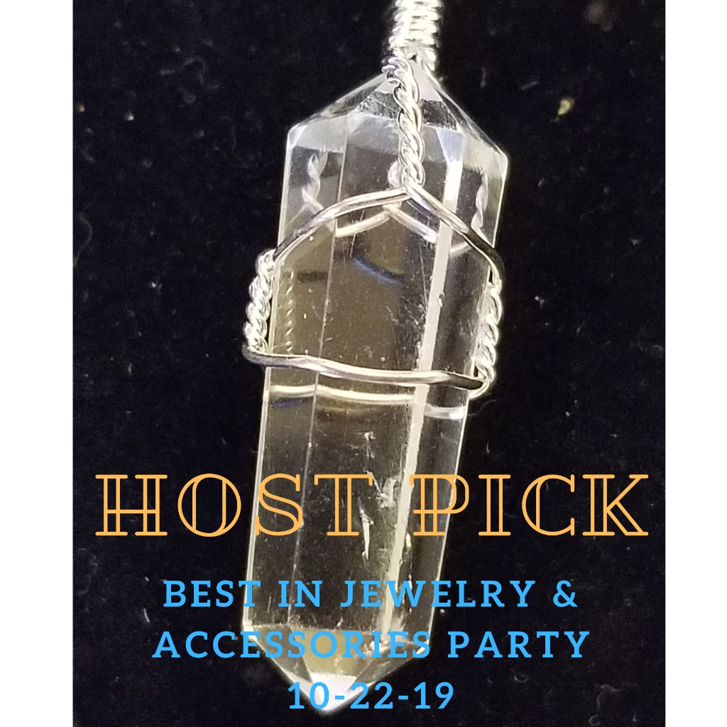 Handmade Quartz Sterling Silver Wirewrap